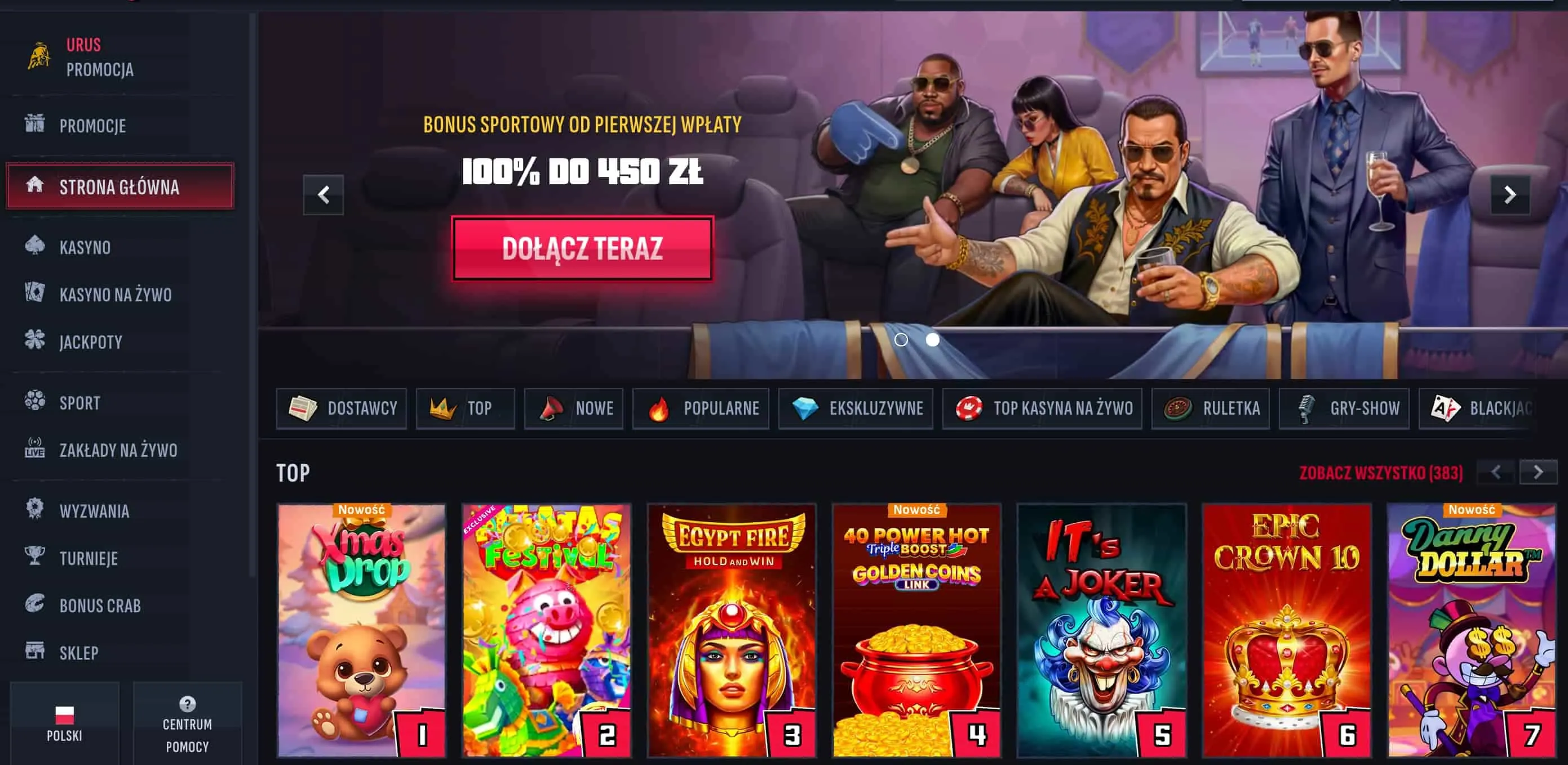 Rejestracja Mafia Kasyno — dołączanie do familii Rejestracja Mafia Kasyno — dołączanie do familii